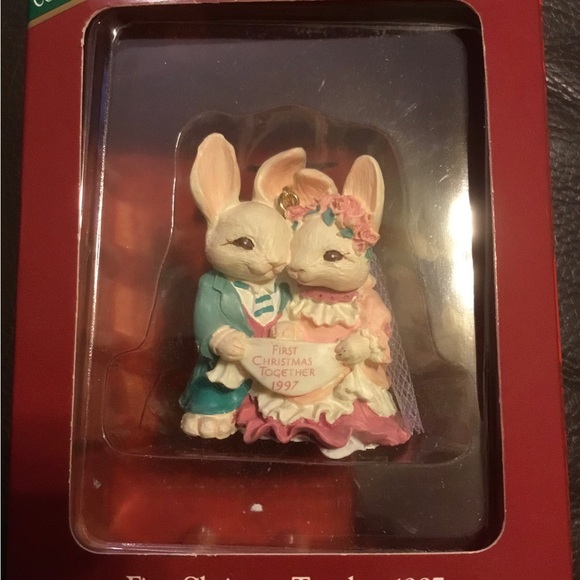 Hallmark “First Christmas Together 1997” Keepsake Christmas Ornament - Picture 3 of 3